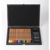 Lyra Rembrandt 30 Parça Polycolor & Art Design Ahşap Kutu Yeni - 1