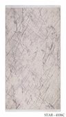 My Evilla Modern Dekoratif Star Seri Krem Gri Dokuma Halı STAR4106C thumbnail 2