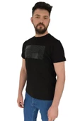 Erkek Baskılı Sıfır Yaka Tişört 2385 BGL-ST02824 thumbnail 4