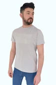 Erkek Baskılı Sıfır Yaka Tişört 2385 BGL-ST02824 thumbnail 7