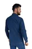 Erkek Kot Çift Cepli Gömlek Silim Fit BGL-ST02756 thumbnail 5