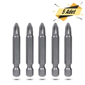 BHD Yıldız Bits Uç PH2 50 mm Matkap Vidalama Ucu (5 ADET) - 3