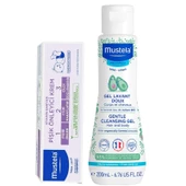 Mustela Yenidoğan Saç Ve Vücut Şampuanı 200 ml + Mustela Pişik Kremi 50 ml - 1