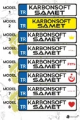 karbonsoft Kişiye Özel Ahşap Dekor Plaka, Araba Plaka, Isimli Plaka, Cam Önü Plakası, Aksesuar Plaka - 3