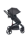 Jusso Pro Max Travel Sistem Bebek Arabası Siyah Füme - 8