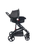 Jusso Pro Max Travel Sistem Bebek Arabası Siyah Füme - 6