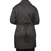 Kadın Füme Düğmeli Hırka - 4