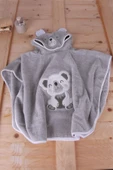 Baveno %100 Pamuk Yuvarlak Koala Çocuk Banyo&Plaj Panço Havlu - 3