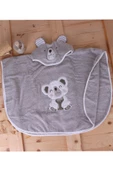 Baveno %100 Pamuk Yuvarlak Koala Çocuk Banyo&Plaj Panço Havlu - 1