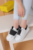 Alvaro Beyaz Siyah Renkli Sneaker - 6