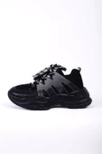 Tartaros Siyah Renkli Kadın Sneaker - 1