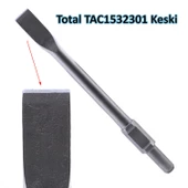 Kırıcı Hilti Uç Ucu Altıgen Düz Total TAC1532301 Keski 30x410x35 mm - 1
