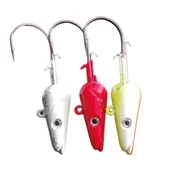 Japanese 3'lü Jighead Zoka Seti, Sasi Sardine Yemler İçin - 1