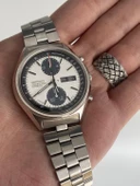 Seiko Panda 40mm Çelik Kordon Erkek Kol Saati 6138-8020 2.El - 2