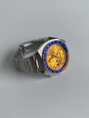 Seiko Pogue Pepsi 39mm Çelik Kordon Erkek Kol Saati 6139-6002 2.El - 6