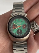 Citizen Bullhead 38mm Çelik Kordon Erkek Kol Saati 67-9011 2.El thumbnail 1