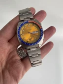 Seiko Pogue Pepsi 39mm Çelik Kordon Erkek Kol Saati 6139-6002 2.El - 8
