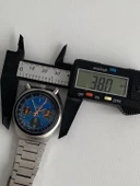 Citizen Bullhead 38mm Çelik Kordon Erkek Kol Saati 67-9143 Mavi 2.El thumbnail 7