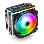 Dark DKCCX129 Freezer X129 2xAddresseble RGB LED Fanlı Kule Tipi Soğutucu - 1