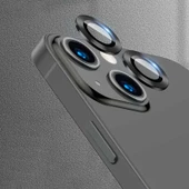 Apple iPhone 13 Zore CL-07 Kamera Lens Koruyucu  Siyah - 2
