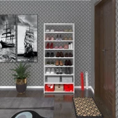 Kenzlife ayakkabılık goya byz 160x70x30 arkalıksız ayakkabı ofis dolabı iki bölme - 2