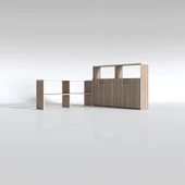 Kenzlife klasör dolabı kilitli ılgar crd 175*160*30 klasörlük kitaplık ofis arkalıksız thumbnail 4