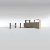 Kenzlife klasör dolabı kilitli kutalmış crd 175*240*30 klasörlük kitaplık ofis arkalıksız thumbnail 4