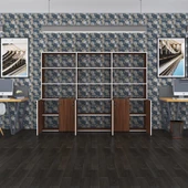 Kenzlife klasör dolabı kilitli kutalmış cvz 175*240*30 klasörlük kitaplık ofis arkalıksız thumbnail 3