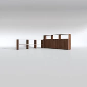 Kenzlife klasör dolabı kilitli kutalmış cvz 175*240*30 klasörlük kitaplık ofis arkalıksız thumbnail 4