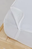 140x200 Çift Kişilik Alez  4 Köşe Lastikli Pamuklu Yatak Koruyucu - 6