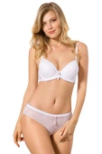 Le Jardin 6042 Desteksiz Dantel Kaplı Sütyen Külot Takım - 3