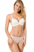 Le Jardin 6042 Desteksiz Dantel Kaplı Sütyen Külot Takım - 6