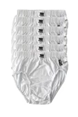 Tutku İç Giyim Pamuklu Erkek Çocuk Slip Külot Beyaz 6 lı Paket - 5