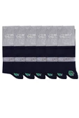 Emre Erkek Bambu Dikişsiz Soket Çorap 6'lı Paket Erkek Çorap - 10