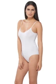 Sedef Kadın İp Askılı Kancalı Çıtçıtlı Body Atlet 6 Lı Paket - 2