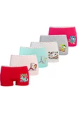 Dondeza 6lı Kız Çocuk Renkli Likralı Pamuklu Boxer Külot - 2