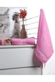 %100 Pamuk 2 Parça Kadın/Erkek Banyo Duş Hamam Havlu Seti 90x150 Cm - 11