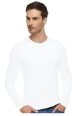 Tutku Elit Erkek Uzun Kol Fanila Sıfıryaka Elastan Pamuklu Atlet - 1
