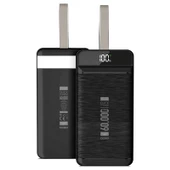 Powerway Qc60 22.5w Kablolu 3.0 60000 Mah Siyah-beyaz Powerbank - 1