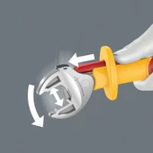 Wera 6004 Joker VDE 4 Set 1 VDE Yalıtımlı Kendinden Ayarlı Açık Ağız Kurbağacık Anahtar Seti - 6