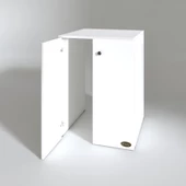 Kenzlife çamaşır makinesi dolabı kapaklı tatyanamdf byz 90*70*60 % 100 mdf full mdf banyo ofis kapaklı arkalıksız thumbnail 3