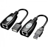 QPORT Q-UX2 60M USB EXTENDER 2&apos;Lİ PAKET - 1