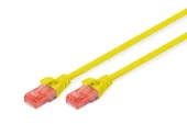 DIGITUS DK-1617-010/Y CAT6 PATCH KABLO 1M SARI - 2