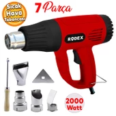 Rodex RDX303A Sıcak Hava Tabancası 2 Kademeli 2000W - 1