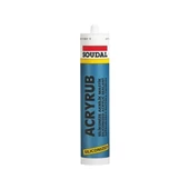 Soudal Silikonize Mastik 500 Gr Beyaz - 1
