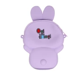 Ogi Mogi Toys Silikon Mor Tavşan Omuz Çantası - 2