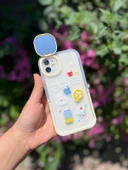 Iphone 14 Pro Max Uyumlu Sevimli Aynalı Kılıf - 9
