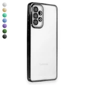 Samsung Galaxy A53 5G Kılıf Razer Lens Çerçeveli Silikon Kapak - 1