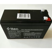 Ttec 12 Volt 7 Amper 12 V 7 Ah Kuru Bakımsız Akü - 1