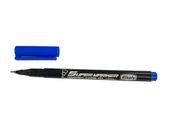Rikoty G-0921 Mavi 1 mm Uçlu Süper Marker Kalem - 1
